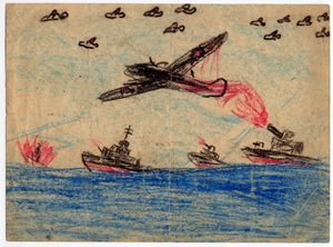 児童の描いた戦時画