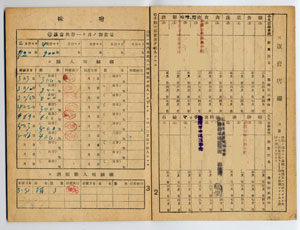 第四回生活必需品購入通帳その３
