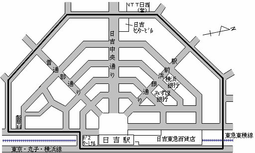 平成14年商業統計調査 分野別 第6表繁華街別集計 港北区 横浜市