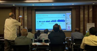 IMO introduced Yokohama Port's initiatives at a workshop held by IMO in Mumbai.