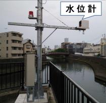 水位計（河口橋水位局）