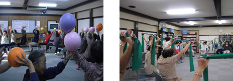 活動の様子の写真