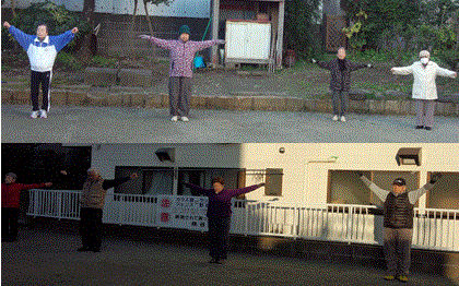 活動の様子の写真