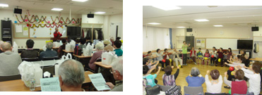 活動の様子の写真