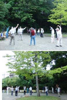 活動の様子の写真