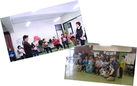 活動の様子の写真