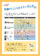 食事バランスガイドの考え方