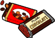Ilustração do chocolate