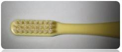 Photograph of toothbrush from the front