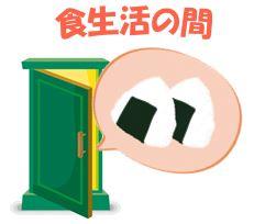 食生活の間の扉