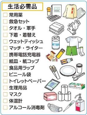 List of daily necessities