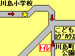 Map of Kawashima Elementary School