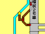 Jingashita Keikoku el mapa del Parque
