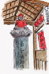 北向地蔵の絵