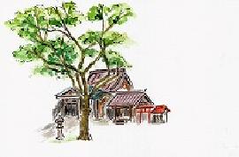 外川神社の絵