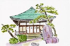 樹源寺の絵