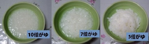 Fotografía de la gachas del arroz