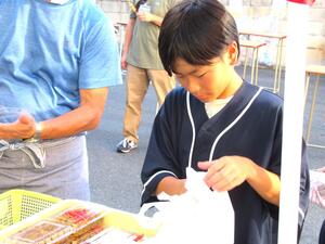 焼きそばお手伝い