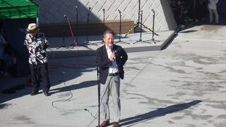 来賓挨拶の様子