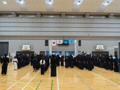 剣道大会開会式の写真