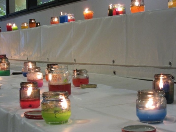 キャンドルの写真