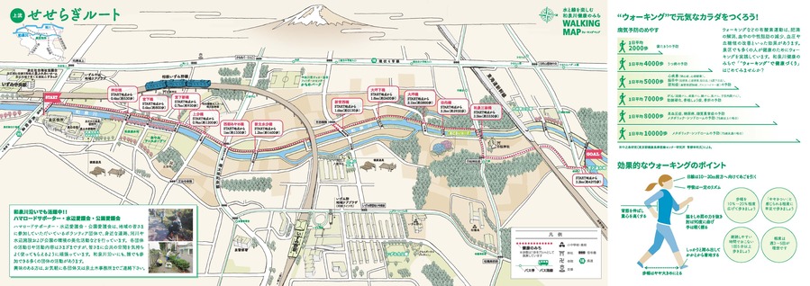 和泉川健康のみち上流ルート