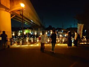 新橋竹灯籠祭り実行委員会の取組