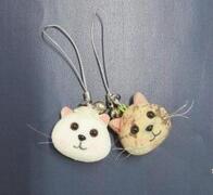 ネコのストラップの写真