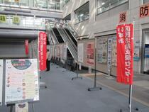 区役所会場チラシ展の写真