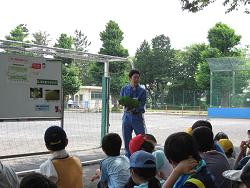 平成22年６月12日の植付説明の写真