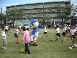 サッカー教室の写真