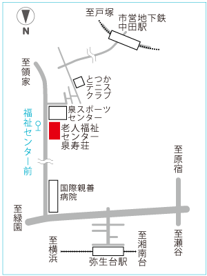 泉寿荘地図