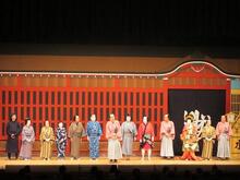 終演挨拶の様子