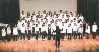 Hình ảnh lễ hội âm nhạc trường tiểu học (Trường tiểu học Koyasu)