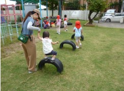 園庭開放の写真