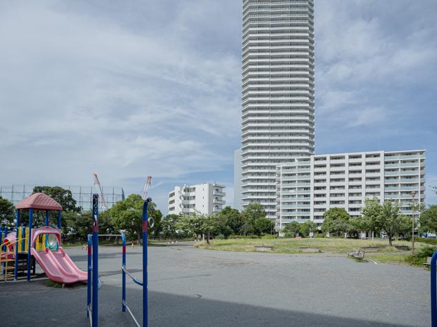 星野町公園　遊具と運動広場