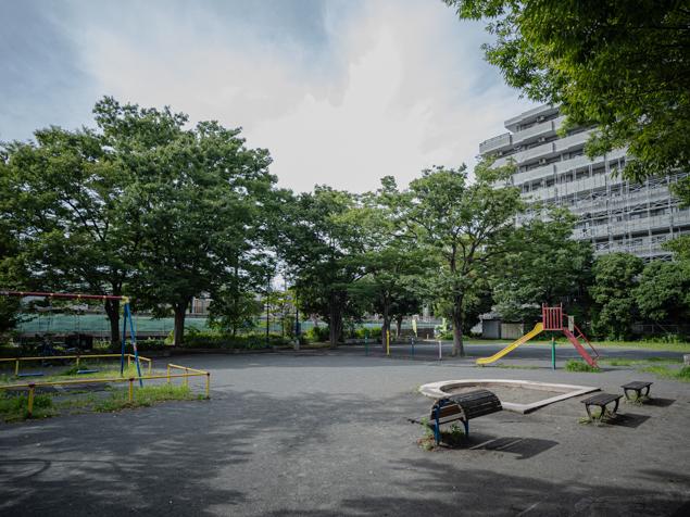 神奈川通公園　全景１