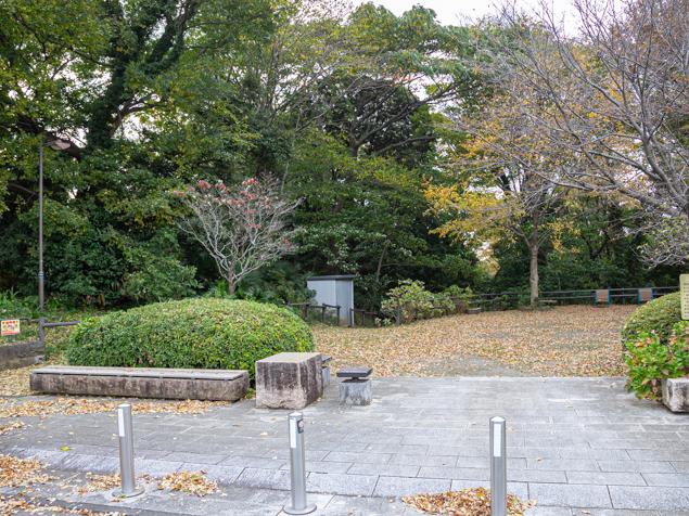 三ツ沢みずき緑地　入口付近