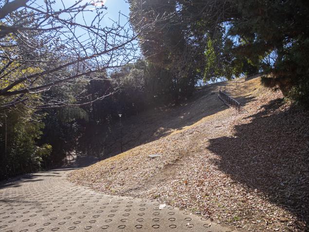 西寺尾の丘公園　園路２
