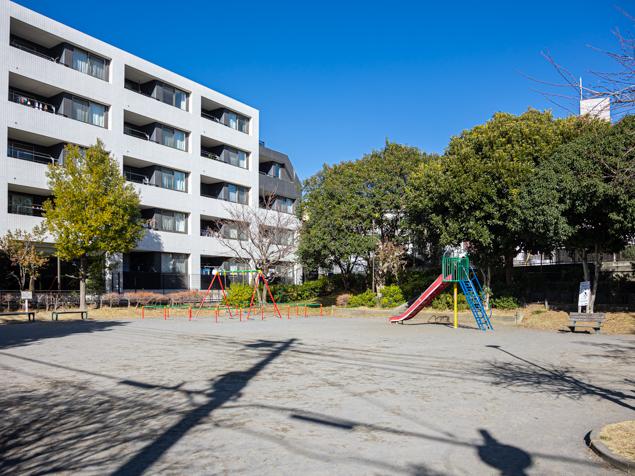 大口池下公園　全景