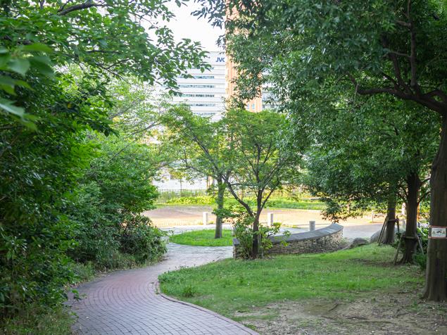 新子安さくら公園　園路