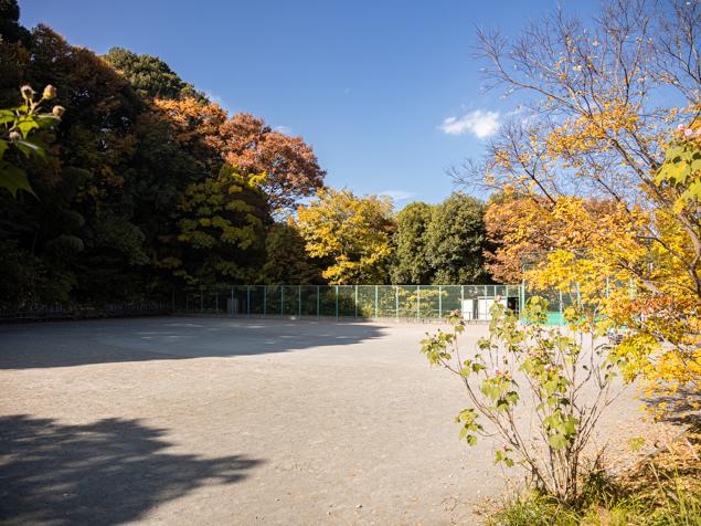 菅田いでど公園　グラウンドエリア北側