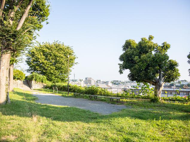 高島山公園　東側広場