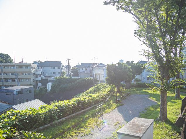 高島山公園　東側展望