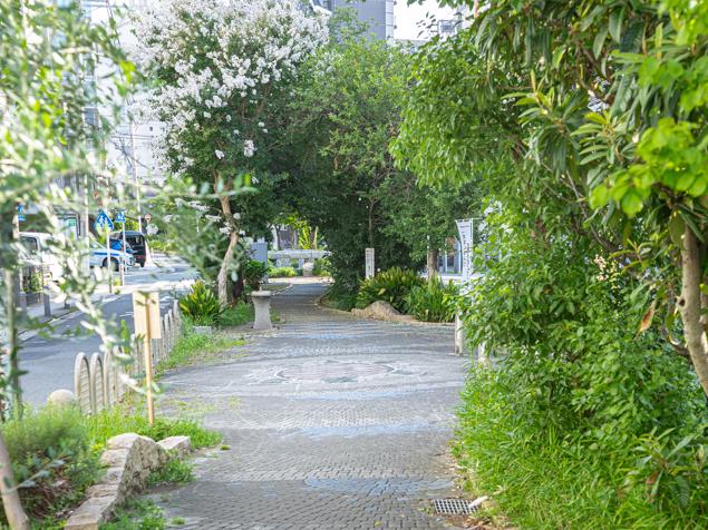 滝の川せせらぎ緑道　緑道