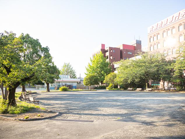 反町公園　大きな広場