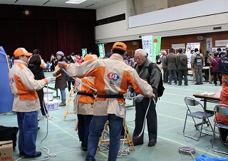 Experience corner of Yokohama Disaster Risk Reduction Learning Center