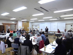 連合町内会長のごあいさつの写真