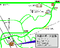 六浦スポーツ会館地図（クリックで拡大）