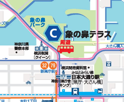 象の鼻パーク駐車場